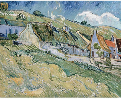 Thatched Cottages and Houses by Van Gogh 20