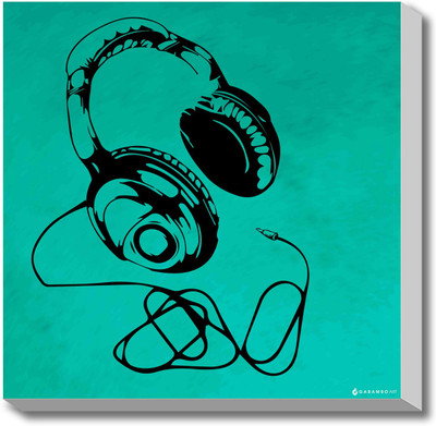 Headphones - Pop Canvas Art