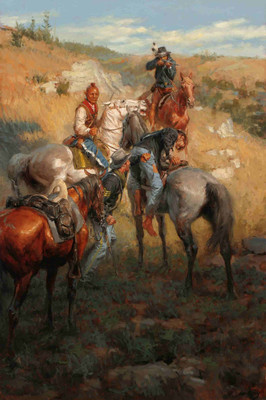 52% OFF on Elite Collection Frameless Painting Western-0313 Canvas Art