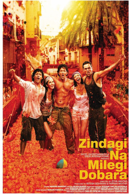75% OFF on Artmagik Zindagi Na Milegi Dobara Poster Fine Art Print