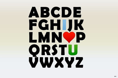 64% OFF on Letters Love Photographic Paper