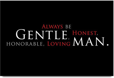 75% OFF on Be Guntle Honest Man Paper Print 75% OFF on Be Guntle Honest Man Paper Print