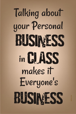 16% OFF on Poster - Business Motivational Paper Print