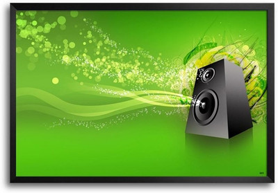 53% OFF on Green Music Fp00004335 Framed Photographic Paper