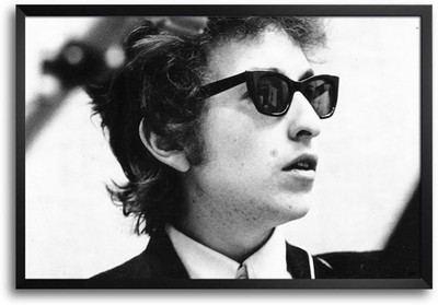 74% OFF on Bob Dylan Black And White Fp00004222 Framed Photographic Paper