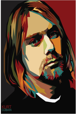 37% OFF on Artmagik Kurt Cobain Nirvana Poster Fine Art Print