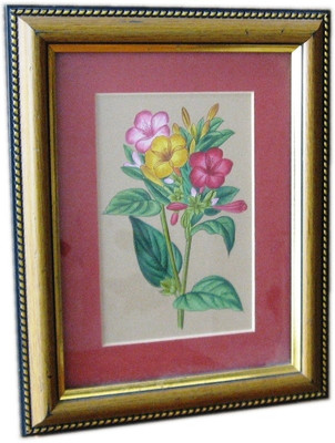 31% OFF on ICB beautiful flowers painting on paper Paper Print