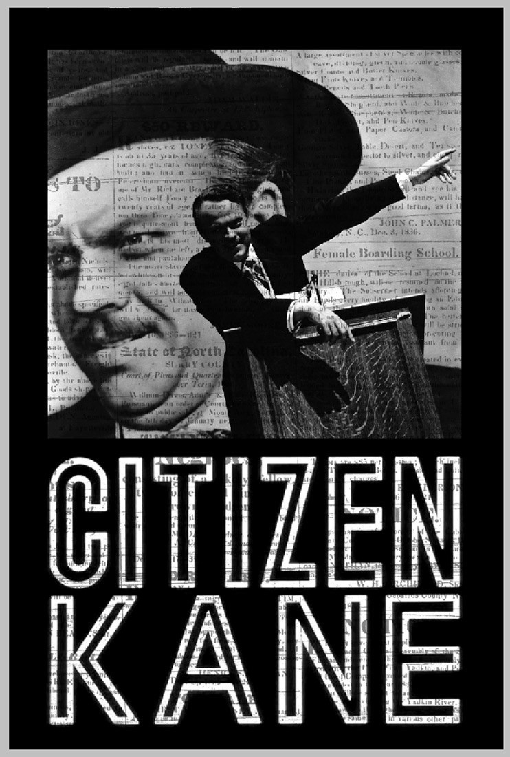 Citizen Kane Movie Poster Orson Welles Citizen Kane Poster From 1941 Citizen 5427