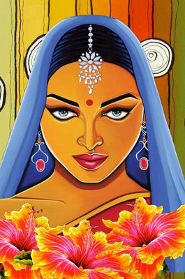 80% OFF on Holicshop Traditional Painting Without Frame Canvas Art