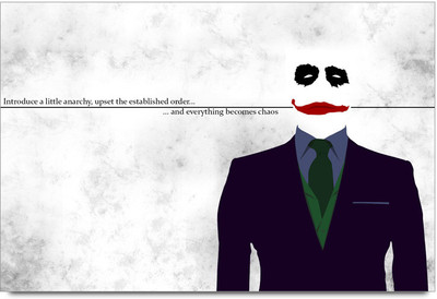 53% OFF on Joker Anarchy Quote Poster Paper Print 53% OFF on Joker Anarchy Quote Poster Paper Print