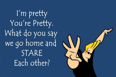 62% OFF on Johny Bravo Funny Quote Poster Photographic Paper