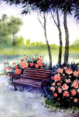 70% OFF on Flower Image FCS Paper Print