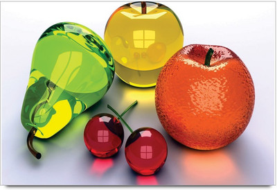 34% OFF on Amy Fruits Multicolor 3D Poster
