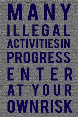 8% OFF on Enter at Own Risk Paper Print