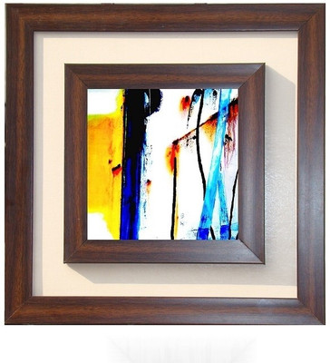 26% OFF on Lila Painting DVL- M-1131 With Wooden Frame Canvas Art