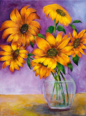 20% OFF on Sunflower Canvas Art