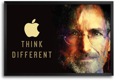 46% OFF on Think Different By Steve Jobs Artwork Laminated Framed Paper Print 46% OFF on Think Different By Steve Jobs Artwork Laminated Framed Paper Print