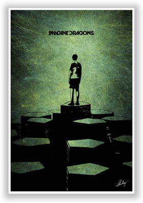 37% OFF on PosterGuy Imagine Dragons Music Legends and Bands Poster Paper Print