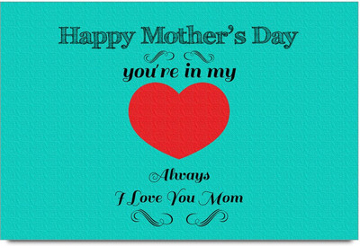 53% OFF on Happy Mother's Day -SMFP00002223 Laminated Poster Paper Print