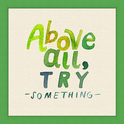 49% OFF on Painting Mantra Framed - Above All Try Something Paper Print