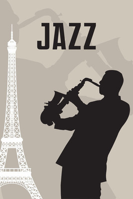 37% OFF on Jazz Paris Paper Print