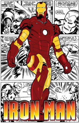 75% OFF on Artmagik Iron Man Art Poster Fine Art Print 75% OFF on Artmagik Iron Man Art Poster Fine Art Print