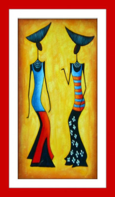 33% OFF on Indo African Paintng Fine Art Print