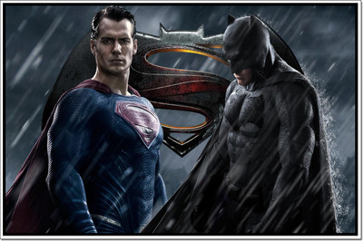 68% OFF on Batman Poster Paper Print