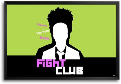 74% OFF on Fight Club Fp00003826 Framed Photographic Paper