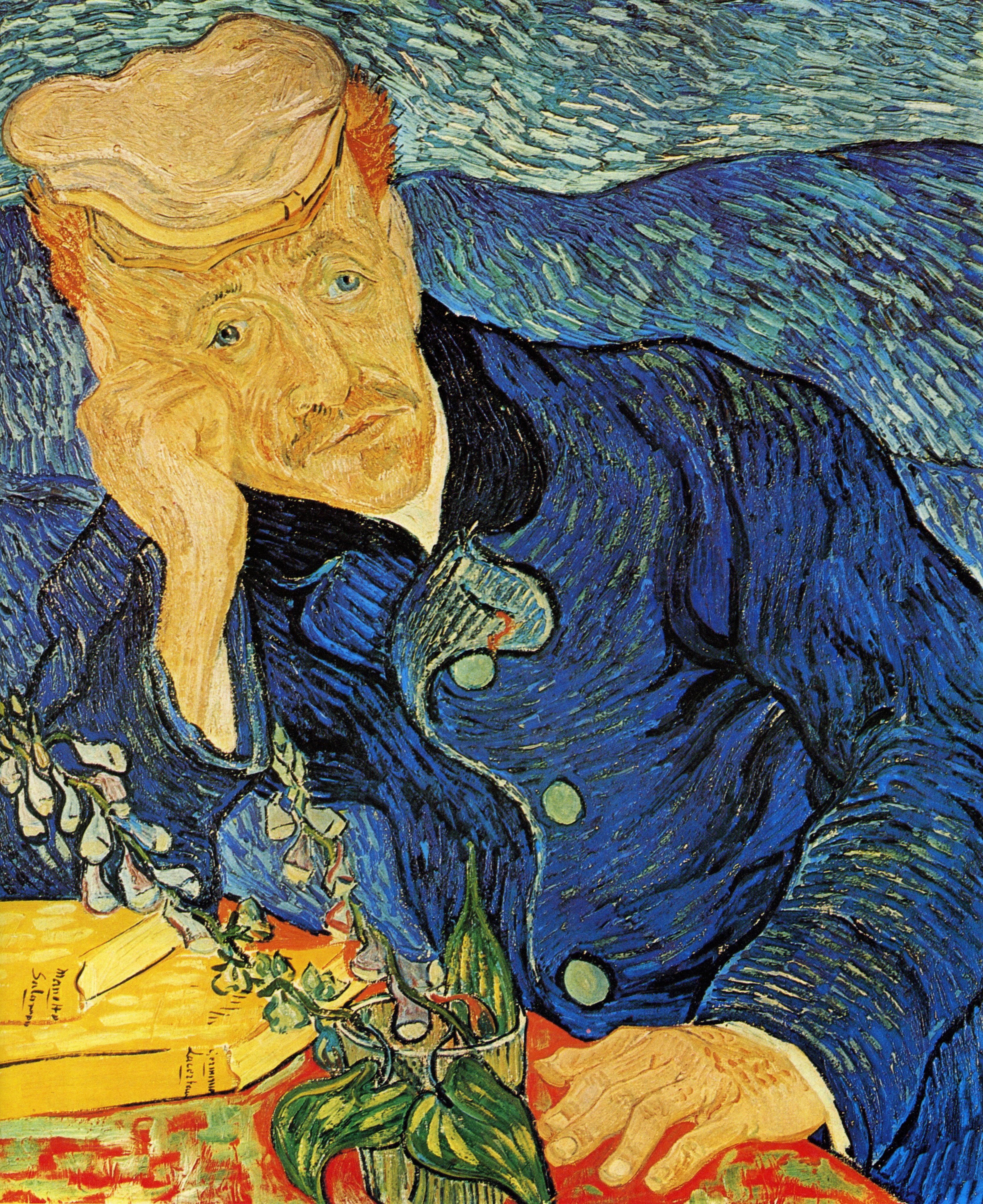 7% OFF on Portrait of Dr Gachet by Vincent Van Gogh Fine Art Print