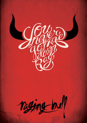 52% OFF on Raging Bull Quote Fine Art Print