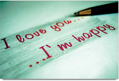 34% OFF on Amy I Love You Iam Happy 3D Poster 34% OFF on Amy I Love You Iam Happy 3D Poster