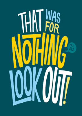 47% OFF on Nothing Look Out Fine Art Print