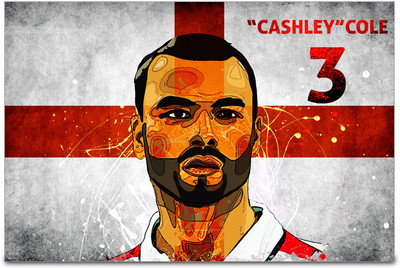 53% OFF on ShopMantra Ashley Cole England Football Poster Paper Print