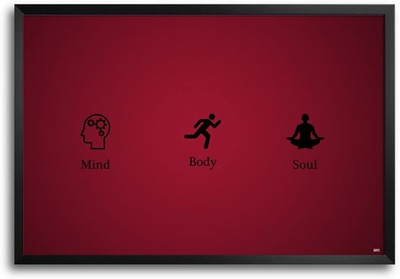 74% OFF on Mind Body Soul Fp00004448 Framed Photographic Paper