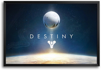 46% OFF on Destiny Space Game Design Laminated Framed Paper Print