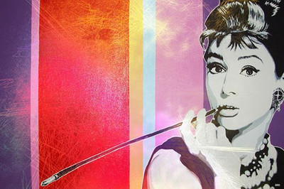 84% OFF on Audrey Hepburn Art Photographic Paper