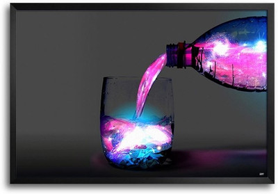 74% OFF on Colourful Water Fp00003557 Framed Photographic Paper
