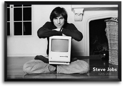 46% OFF on Vintage Steve Jobs Photo Art Laminated Framed Paper Print 46% OFF on Vintage Steve Jobs Photo Art Laminated Framed Paper Print