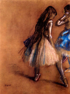 8% OFF on Two dancers #1 by Degas Canvas Art