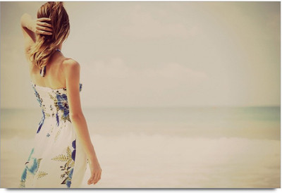 75% OFF on Amy Vintage Stylish Girl Paper Print 75% OFF on Amy Vintage Stylish Girl Paper Print