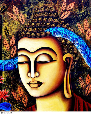 70% OFF on Painting Without Frame - Saint 67-1 Canvas Art