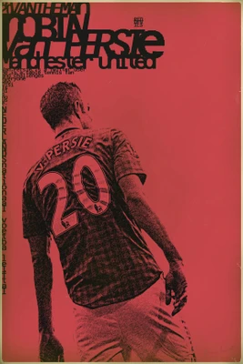 12% OFF on Robin Van Persie Paper Print