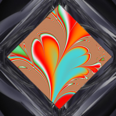 50% OFF on Fractal flowers Paper Print