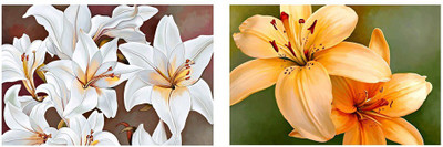 72% OFF on Art Factory Floral Painting Canvas Art