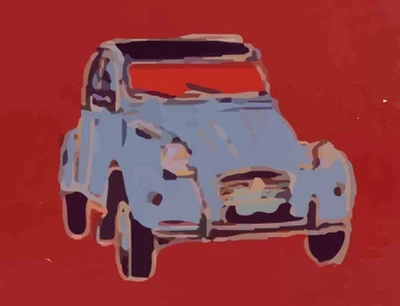 64% OFF on Vintage Car Fine Art Print