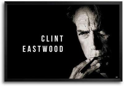 74% OFF on Clint Eastwood Fp00004064 Framed Photographic Paper