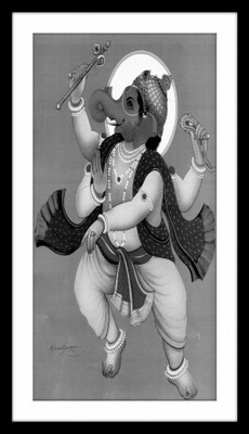 37% OFF on Dancing Ganesha Fine Art Print