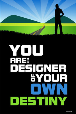 16% OFF on Poster - Designer And Destiny Paper Print