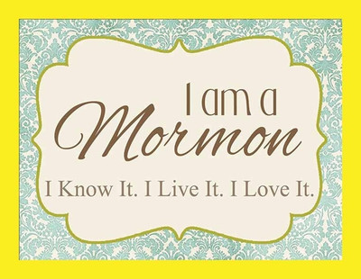 42% OFF on Painting Mantra Framed - I Am Mormon Paper Print